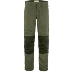 Pantalon Fjallraven Men Greenland Trail Trousers Laurel Green Deep Forest