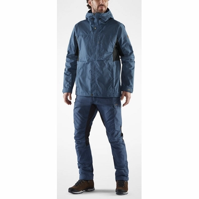 Veste Fjallraven Men Kaipak Jacket Uncle Blue Dark Grey 3 Veste Fjallraven Men Kaipak Jacket Uncle Blue Dark Grey – Image 3