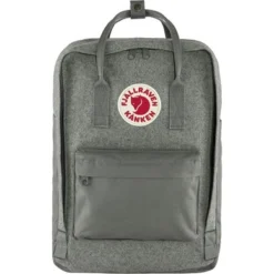 Fjallraven Sac à Dos Fjallräven Kånken 15 Inch Re-Wool Granite Grey