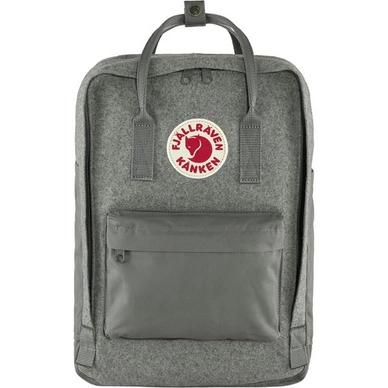 Fjallraven Sac à Dos Fjallräven Kånken 15 Inch Re-Wool Granite Grey 1 Fjallraven Sac à Dos Fjallräven Kånken 15 Inch Re-Wool Granite Grey