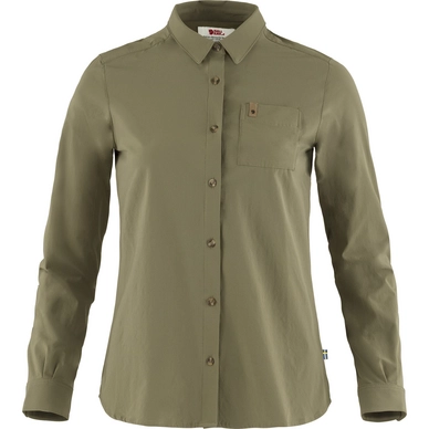 Chemisier Fjallraven Women Ovik Lite Blouse LS Green 1 Chemisier Fjallraven Women Ovik Lite Blouse LS Green