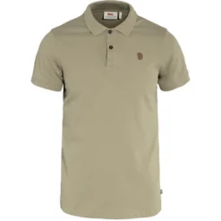 Polo Fjallraven Man Ovik Polo Shirt Sand Stone