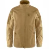Veste Fjallraven Men Ovik Stencollar Jacket Buckwheat Brown Dune Beige