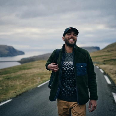 Pull Fjallraven Men Ovik Knit Sweater Dark Navy 8 Pull Fjallraven Men Ovik Knit Sweater Dark Navy – Image 8